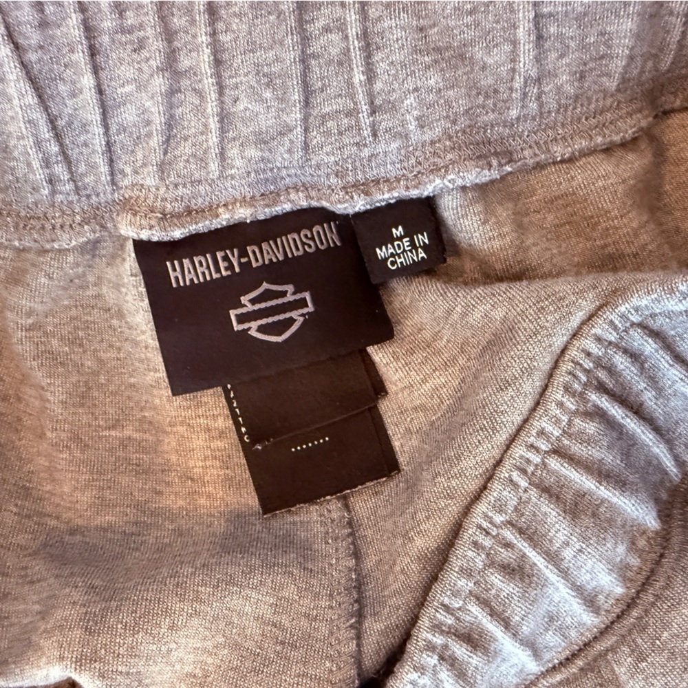 Harley-Davidson Heather Gray Sweats M - Picture 3 of 3